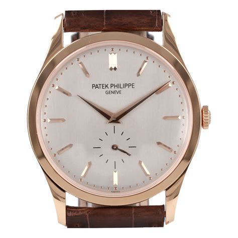 patek philippe watch 1950's rose gold calatrava 12|1950s Patek Philippe Calatrava Reference 2584 .